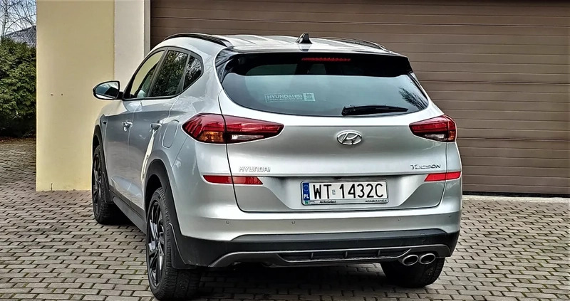 Hyundai Tucson cena 119900 przebieg: 22000, rok produkcji 2020 z Wieliczka małe 781